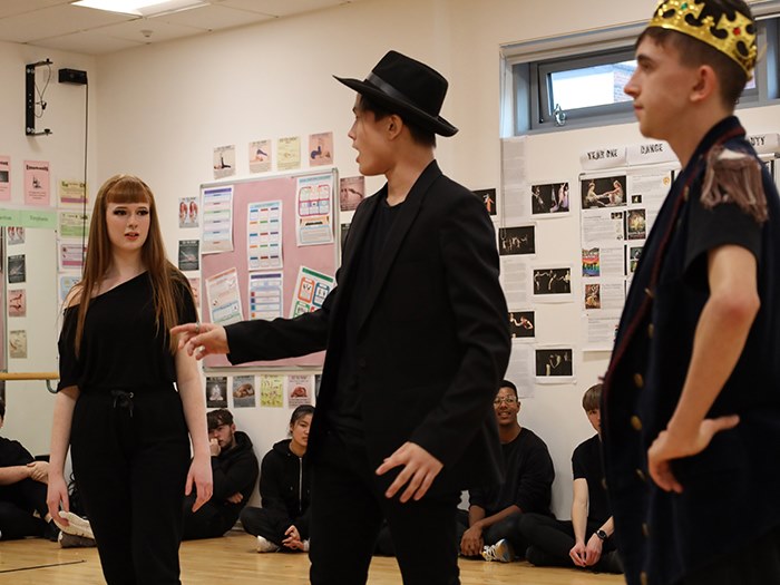 Performing Arts students showed off their skills